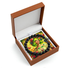 Load image into Gallery viewer, My Pisces Valentine Cross Bead Bracelet