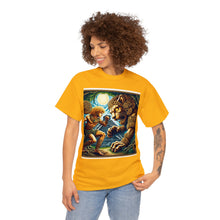Load image into Gallery viewer, Leo Aztec (11) Unisex Heavy Cotton Tee