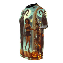 Load image into Gallery viewer, Capricorn Halloween (4) Unisex Cut & Sew Tee (AOP)