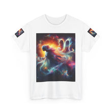 Load image into Gallery viewer, Virgo Cosmic Astrology Tee, Horoscope T-Shirt, Zodiac Cotton Shirt, Unisex Graphic Tee, Celestial Apparel, Astrology Gift