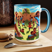 Load image into Gallery viewer, Mother's Day (8) Two-Tone Coffee Mugs, 15oz