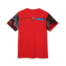 Load image into Gallery viewer, Cozy Unisex Graphic Tee - Aries Embrace in Red
