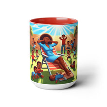 Load image into Gallery viewer, Mother's Day (8) Two-Tone Coffee Mugs, 15oz