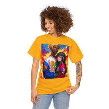 Load image into Gallery viewer, Unisex Gemini Couple (2) Heavy Cotton Tee