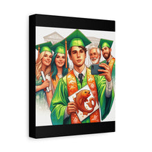 Load image into Gallery viewer, Graduation Canvas Print, Customizable Wall Art, Gift for Graduates, Celebration Decor, High School Graduation