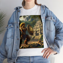 Load image into Gallery viewer, Leo Aztec (6) Unisex Heavy Cotton Tee