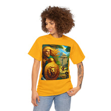 Load image into Gallery viewer, Leo Aztec (1) Unisex Heavy Cotton Tee