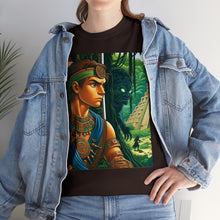 Load image into Gallery viewer, Virgo Aztec (1) Unisex Heavy Cotton Tee