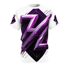 Load image into Gallery viewer, Bold Graphic Tee for Gamers | Unisex Cut & Sew T-Shirt, Trendy AOP Shirt, Gamer Gift, Cool Casual Wear, Cyberpunk Style