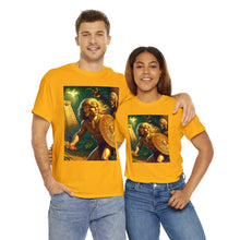 Load image into Gallery viewer, Leo Aztec (4) Unisex Heavy Cotton Tee