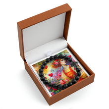 Load image into Gallery viewer, My Aries Valentine Cross Bead Bracelet