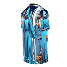Load image into Gallery viewer, Aquarius Halloween (2) Unisex Cut & Sew Tee (AOP)