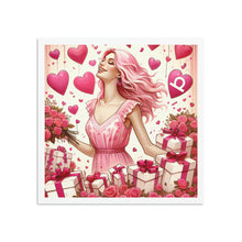 Load image into Gallery viewer, My Libra Valentine Cross Bead Bracelet