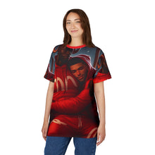 Load image into Gallery viewer, Cozy Unisex Graphic Tee - Aries Embrace in Red