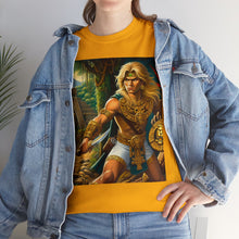 Load image into Gallery viewer, Leo Aztec (13) Unisex Heavy Cotton Tee