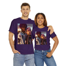 Load image into Gallery viewer, Unisex Sagittarius Couple (2) Heavy Cotton Tee