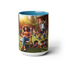 Load image into Gallery viewer, Mother's Day (5) Two-Tone Coffee Mugs, 15oz