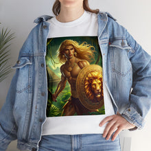 Load image into Gallery viewer, Leo Aztec (9) Unisex Heavy Cotton Tee
