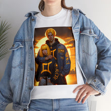Load image into Gallery viewer, Unisex Gemini Couple (1) Heavy Cotton Tee