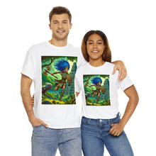Load image into Gallery viewer, Aquarius Aztec (F2) Unisex Heavy Cotton Tee