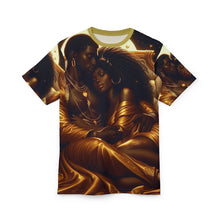 Load image into Gallery viewer, Romantic Unisex Cut & Sew Tee - Leo Embrace Love and Connection