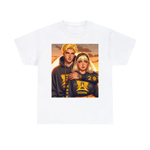 Load image into Gallery viewer, Unisex Gemini Couple (3) Heavy Cotton Tee