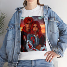Load image into Gallery viewer, Unisex Aries Couple (1) Heavy Cotton Tee
