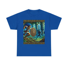Load image into Gallery viewer, Aquarius Aztec (4) Unisex Heavy Cotton Tee