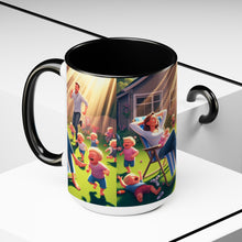 Load image into Gallery viewer, Mother's Day (3) Two-Tone Coffee Mugs, 15oz