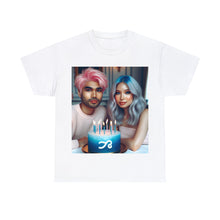 Load image into Gallery viewer, Libra Birthday (3) Unisex Heavy Cotton Tee