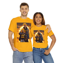 Load image into Gallery viewer, Unisex Gemini Couple (1) Heavy Cotton Tee