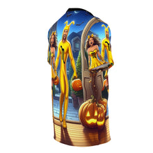 Load image into Gallery viewer, Gemini Halloween (1) Unisex Cut & Sew Tee (AOP)