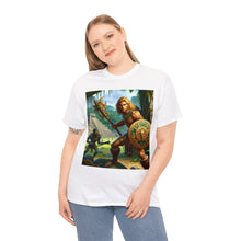 Load image into Gallery viewer, Leo Aztec (7) Unisex Heavy Cotton Tee