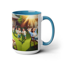 Load image into Gallery viewer, Mother's Day (4) Two-Tone Coffee Mugs, 15oz
