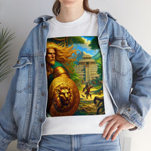 Load image into Gallery viewer, Leo Aztec (1) Unisex Heavy Cotton Tee