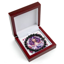 Load image into Gallery viewer, My Sagittarius Valentine (3) Cross Bead Bracelet