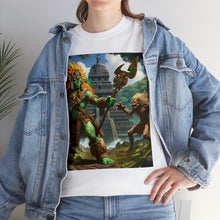 Load image into Gallery viewer, Pisces Aztec (4) Unisex Heavy Cotton Tee