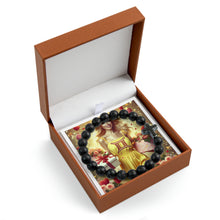 Load image into Gallery viewer, My Gemini Valentine (4) Cross Bead Bracelet