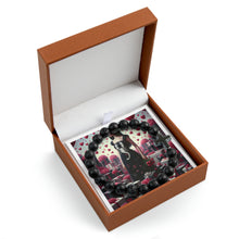 Load image into Gallery viewer, My Scorpio Valentine (3) Cross Bead Bracelet