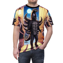 Load image into Gallery viewer, Scorpio Halloween (2) Unisex Cut & Sew Tee (AOP)