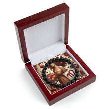 Load image into Gallery viewer, My Virgo Valentine Cross Bead Bracelet