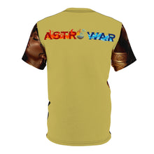 Load image into Gallery viewer, Leo Love in Gold Unisex Cut & Sew Tee - Artistic Couple Design
