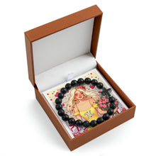 Load image into Gallery viewer, My Gemini Valentine (3) Cross Bead Bracelet