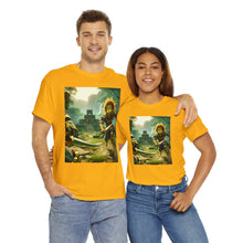 Load image into Gallery viewer, Leo Aztec (2) Unisex Heavy Cotton Tee