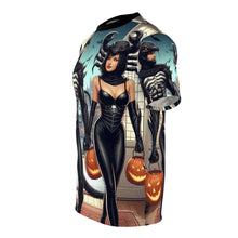 Load image into Gallery viewer, Scorpio Halloween (1) Unisex Cut & Sew Tee (AOP)
