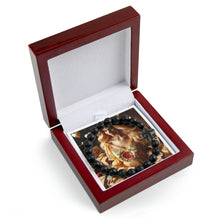 Load image into Gallery viewer, My Leo Valentine (2) Cross Bead Bracelet