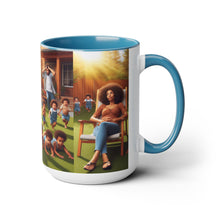 Load image into Gallery viewer, Mother's Day (5) Two-Tone Coffee Mugs, 15oz