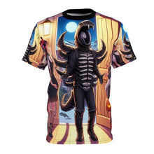 Load image into Gallery viewer, Scorpio Halloween (2) Unisex Cut & Sew Tee (AOP)