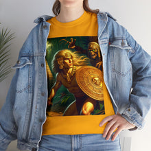 Load image into Gallery viewer, Leo Aztec (4) Unisex Heavy Cotton Tee
