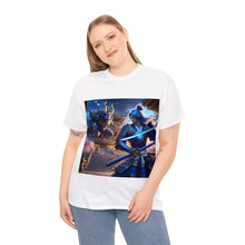 Load image into Gallery viewer, Samurai Aquarius (4) Unisex Heavy Cotton Tee